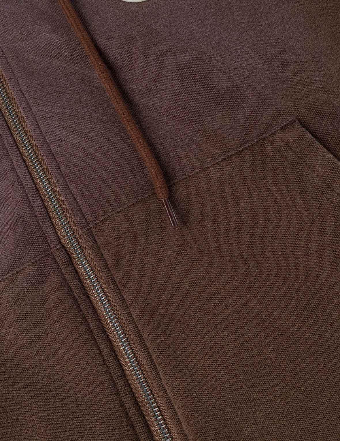 EV and Seagull Patches Embroidery Relax Fit Hoodie Jacket – EVISU