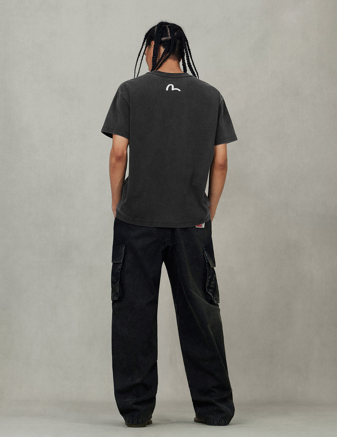 American "Ebisu" Print Relax Fit T-shirt