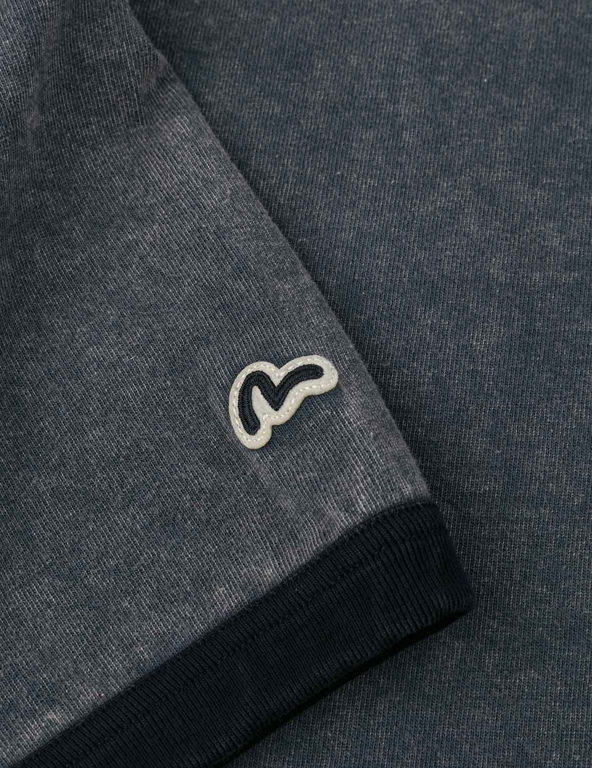 EVISU Workwear Print Relax Fit Ringer T-shirt