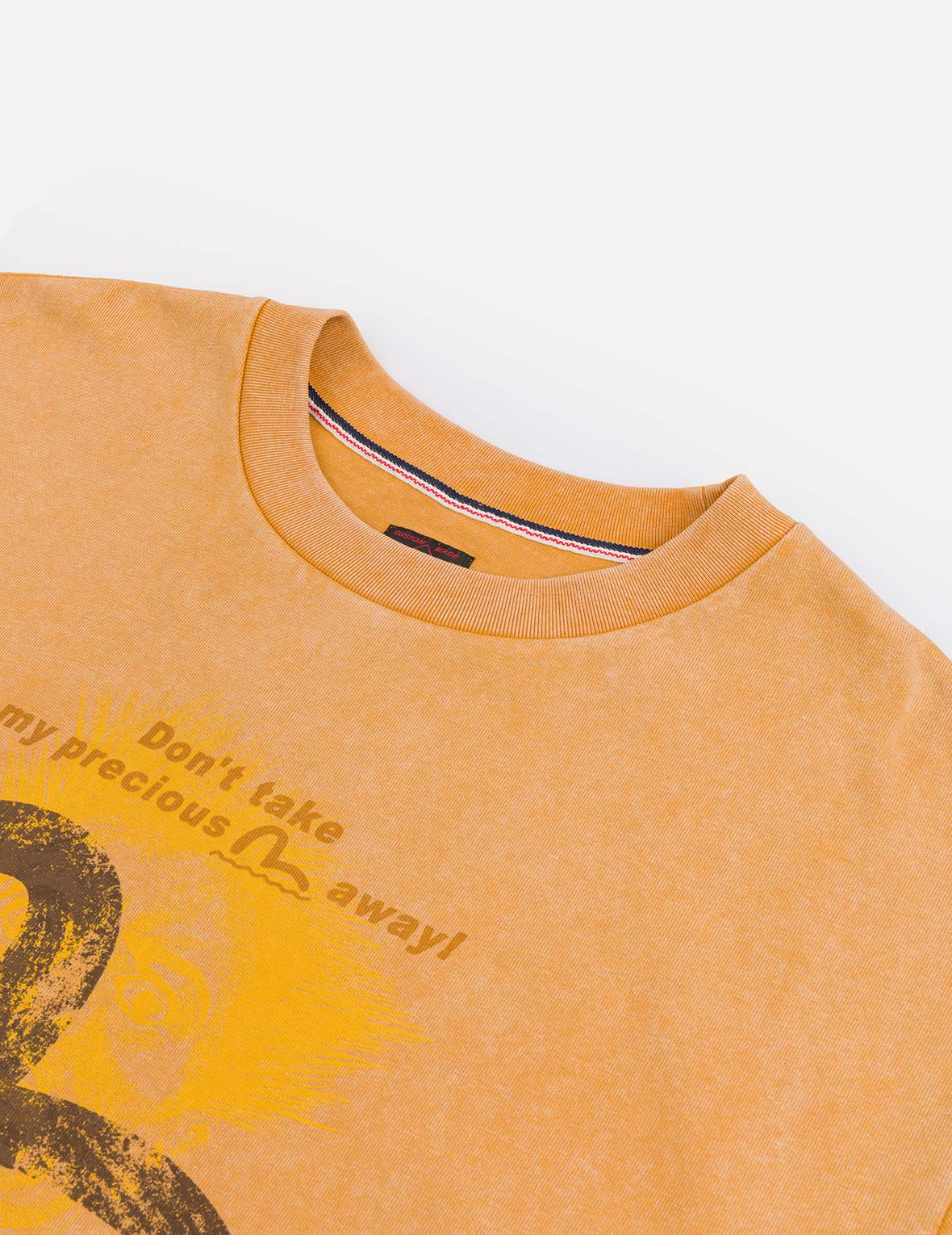 UFO Abduction Print Relax Fit T-shirt