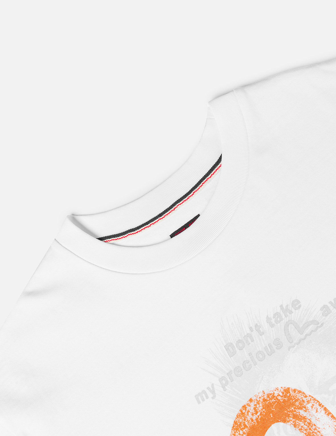 UFO Abduction Print Relax Fit T-shirt