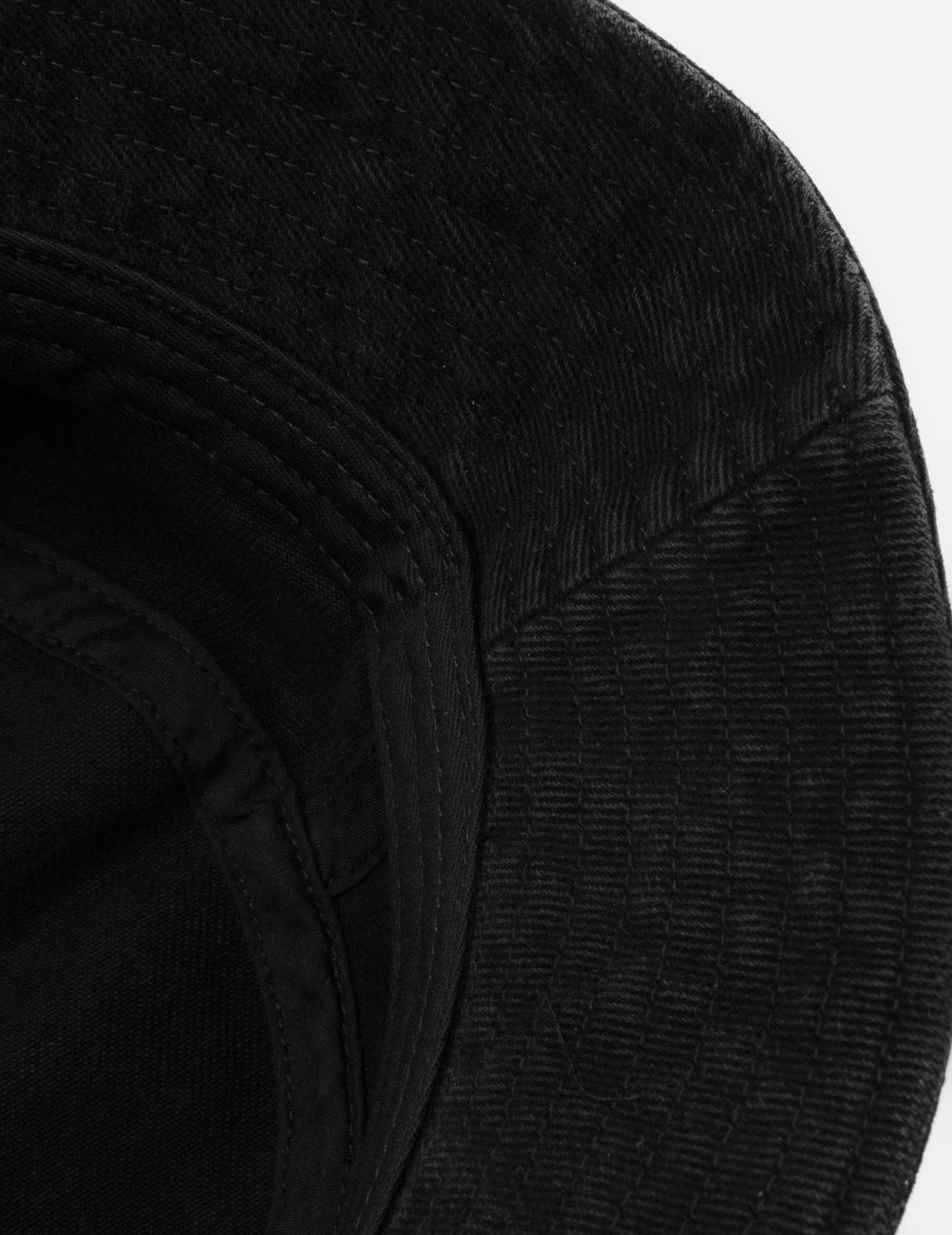 玫瑰刺繡牛仔漁夫帽