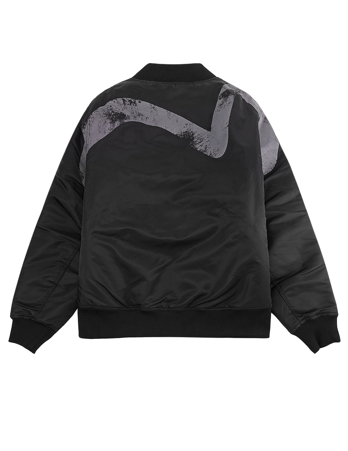 Padded Sun-Faded Daicock Bomber Jacket