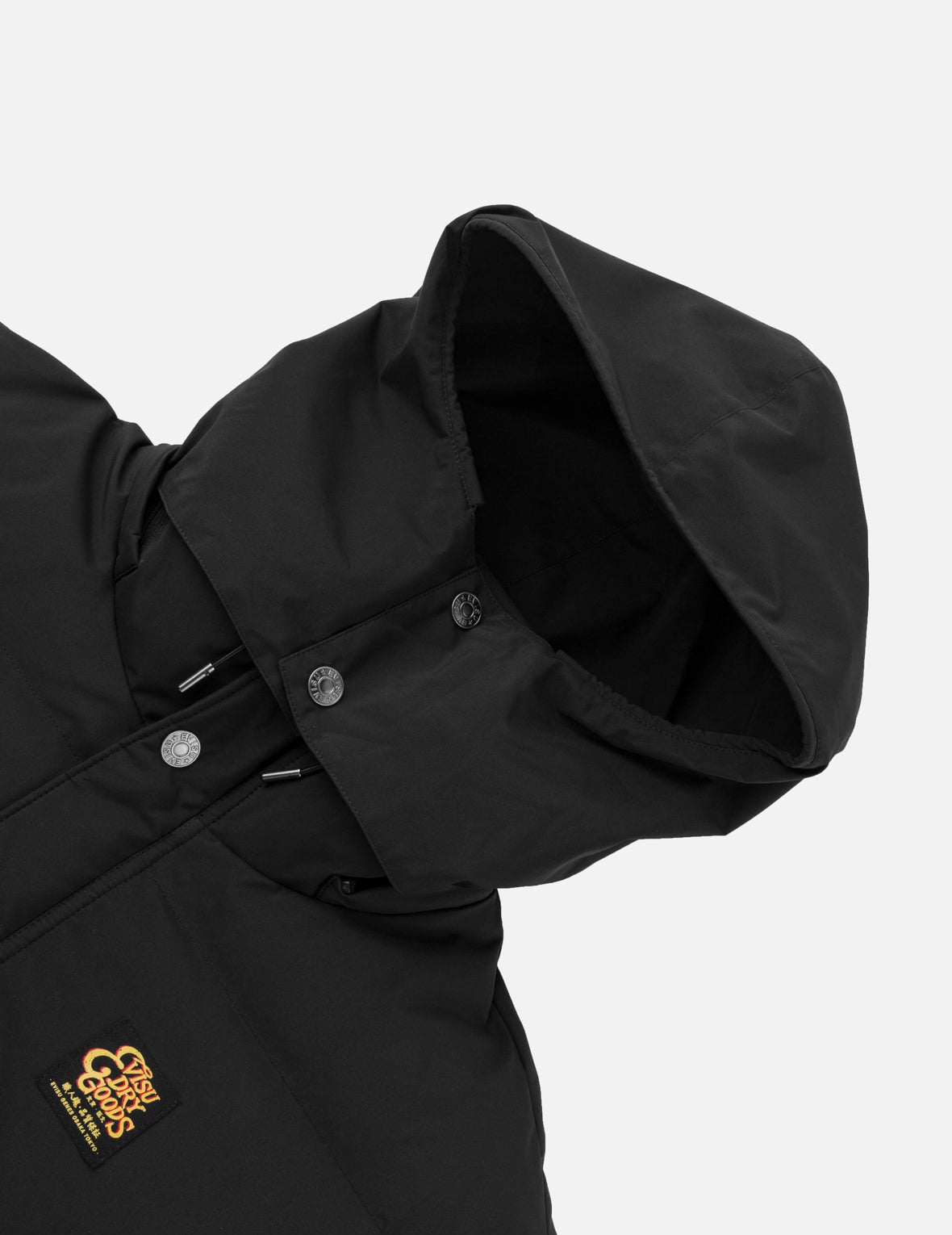 Fluorescent Seagull Hooded Down Jacket