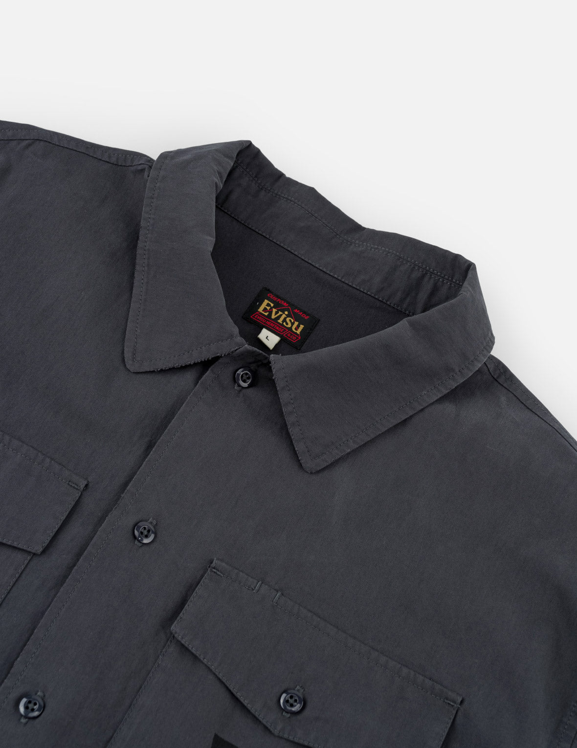 Washed Military Shirt