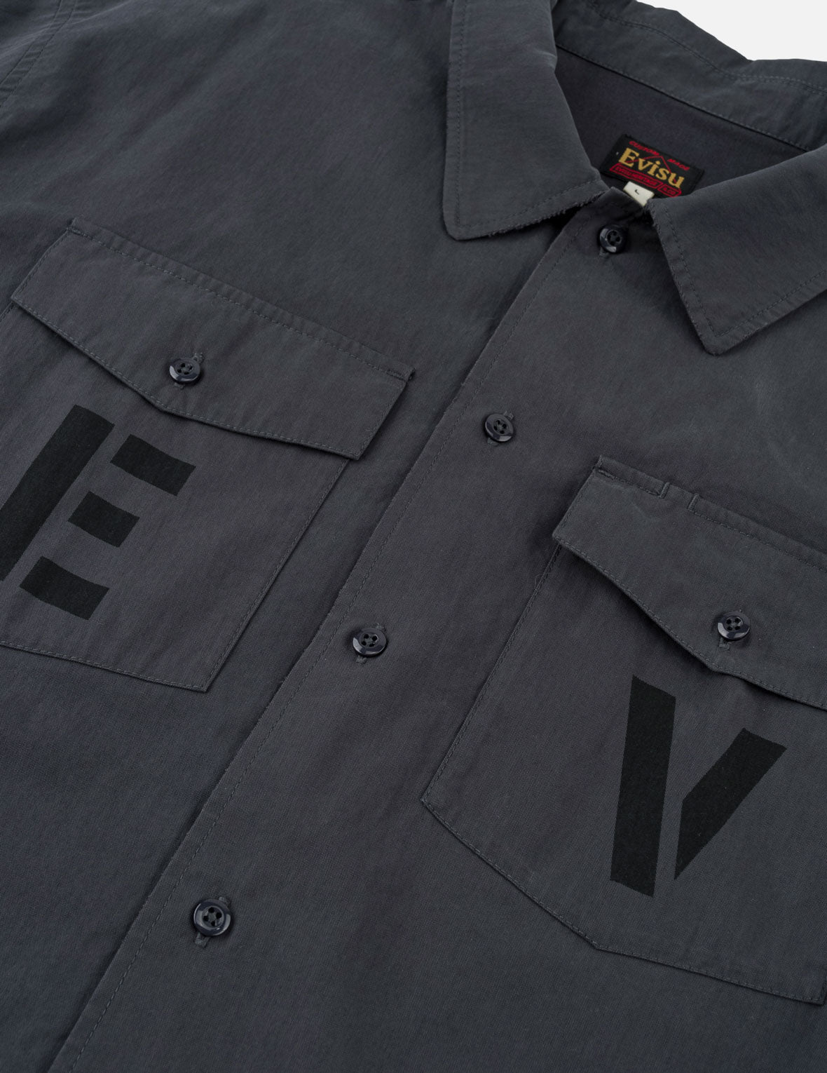 Washed Military Shirt