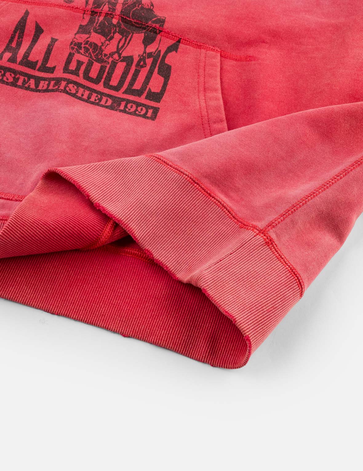 水洗EVISU Dry All Goods連帽衛衣