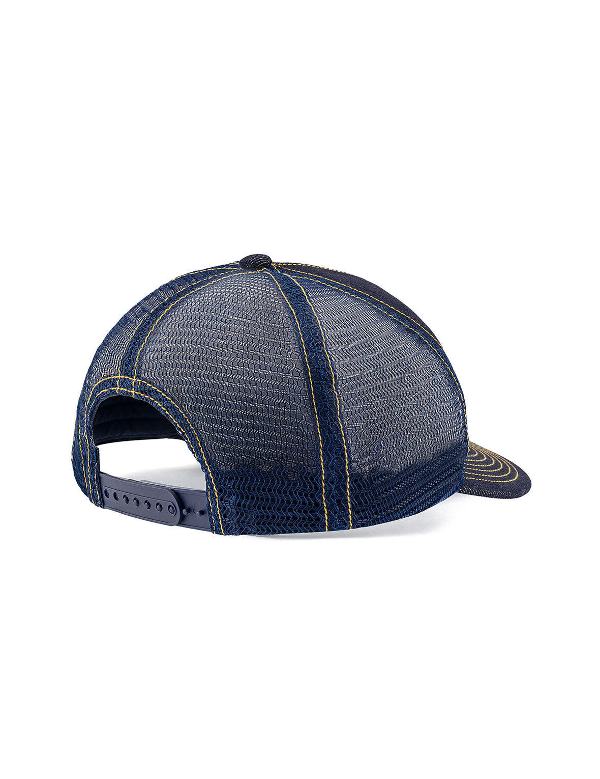 Seagull Print Pocket Denim Tucker Hat