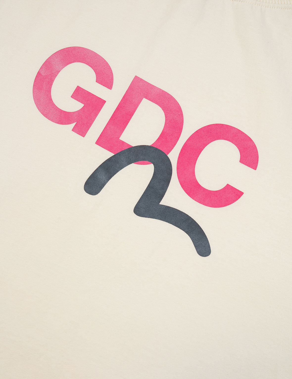 EVISU X GDC 髒洗寬版休閒T恤