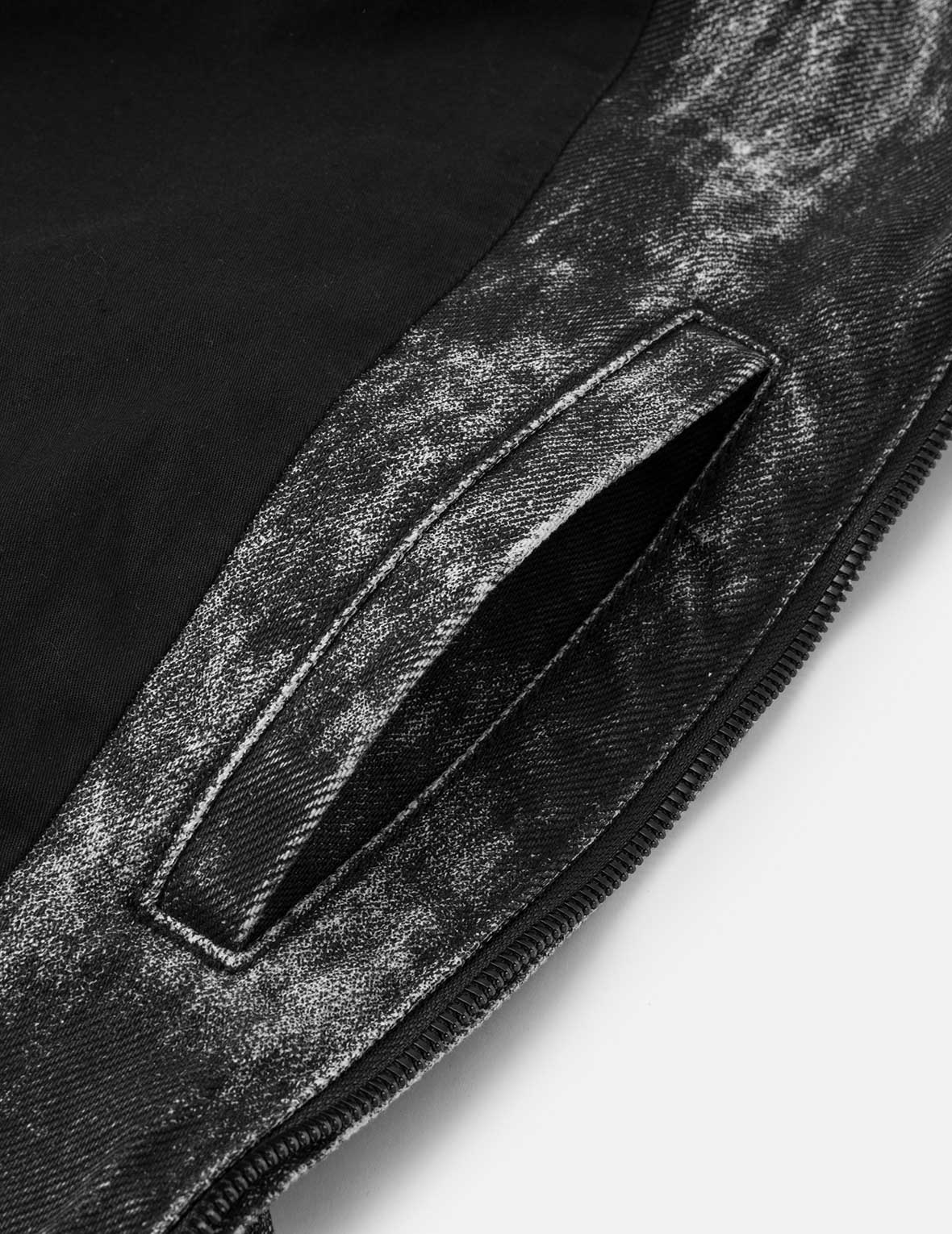 Hand Painted Allover Print Regular Fit Jacket