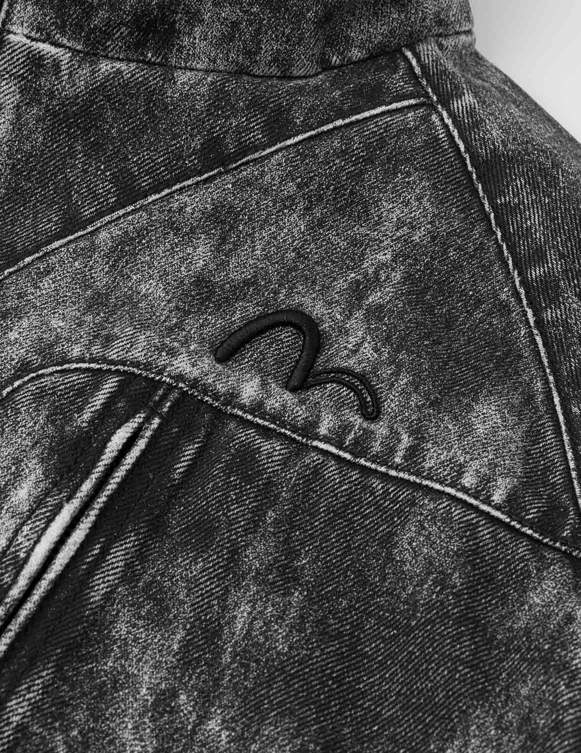 Hand Painted Allover Print Regular Fit Jacket