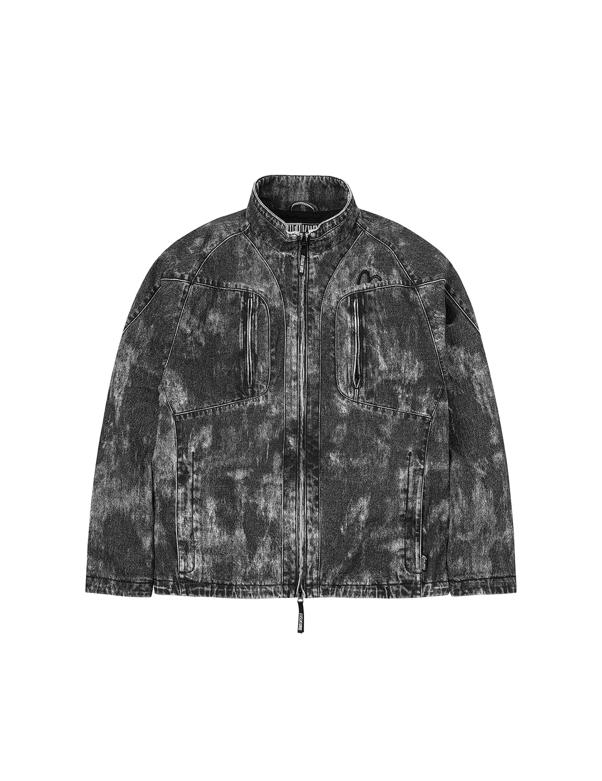 Hand Painted Allover Print Regular Fit Jacket