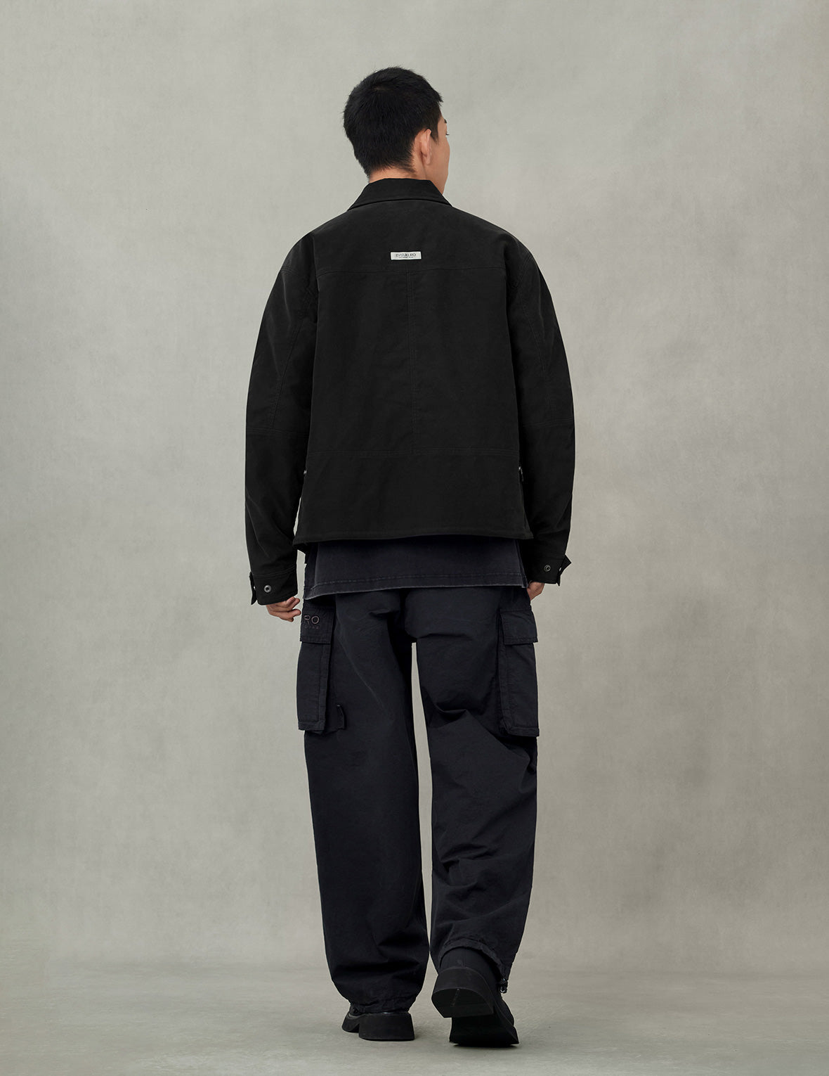 Logo Embroidery Relax Fit Padded Work Jacket