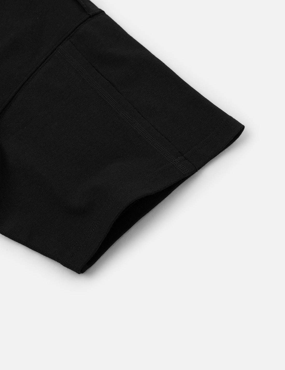 EVISUKURO Toothbrush Embroidery and Color-blocking Oversized T-shirt