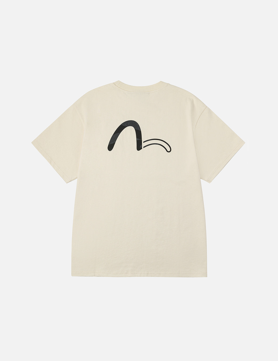 EVISUKURO and Contrasting Seagull Print Relax Fit T-shirt
