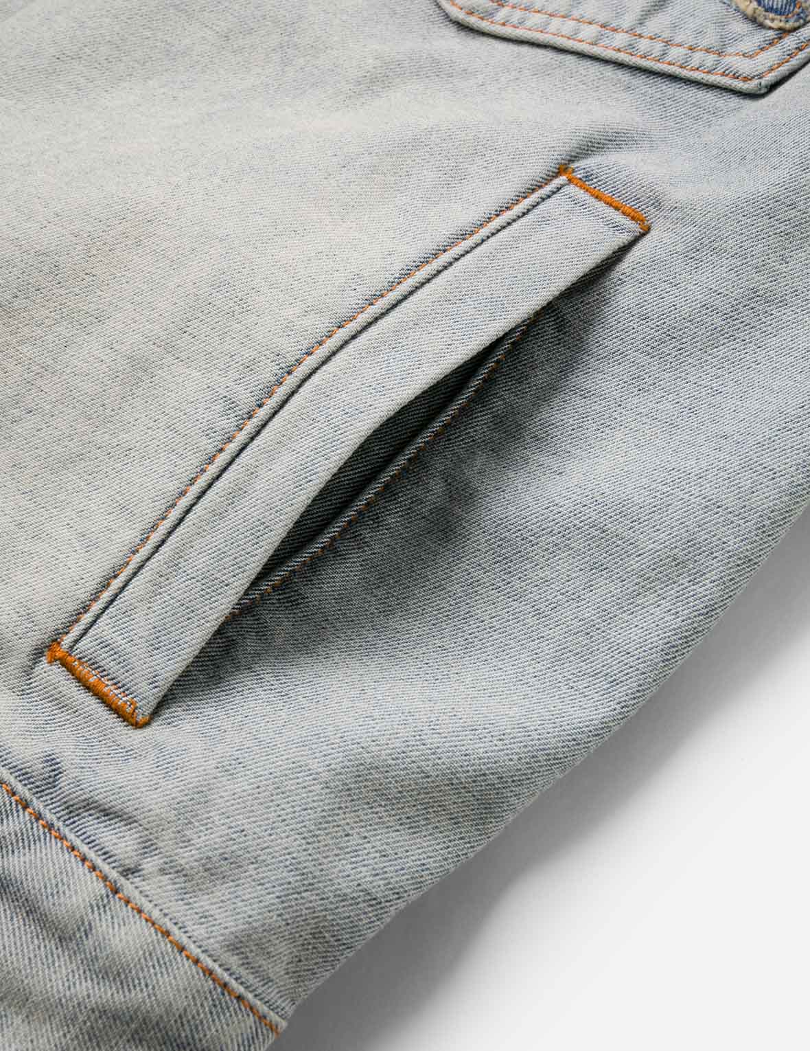 Godhead Jacquard Relax Fit Denim Jacket