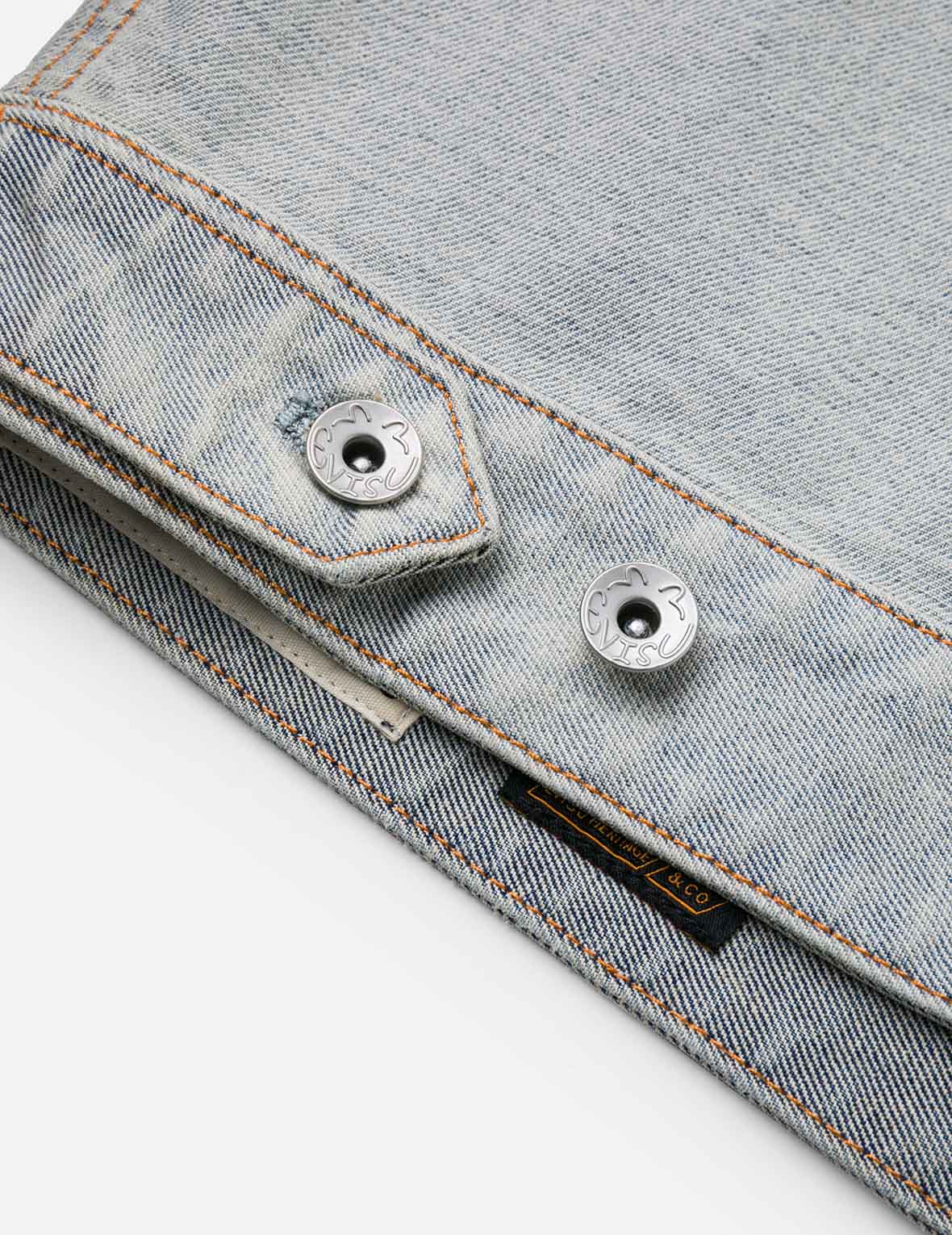 Godhead Jacquard Relax Fit Denim Jacket