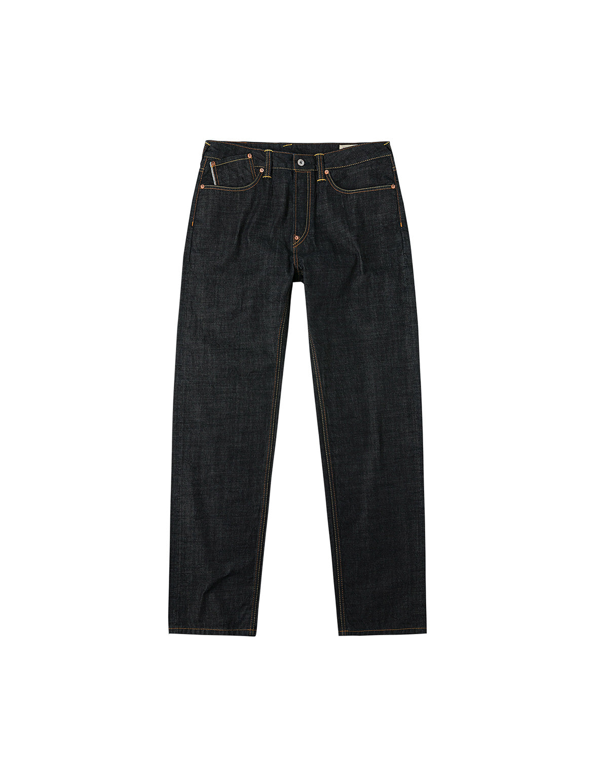 Seagull and Japanese Temple Embroidery Regular Fit Jeans #2020