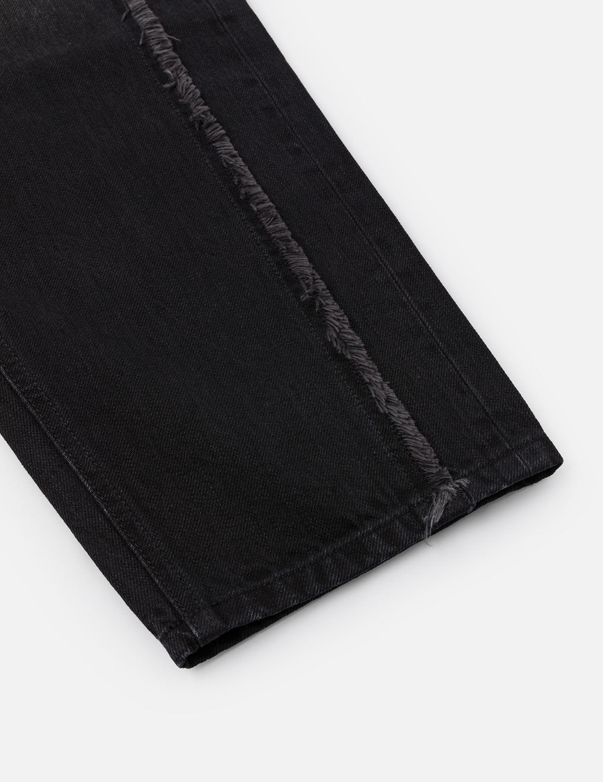 Washed Deconstructed Sashiko Relax Fit Jeans #2030