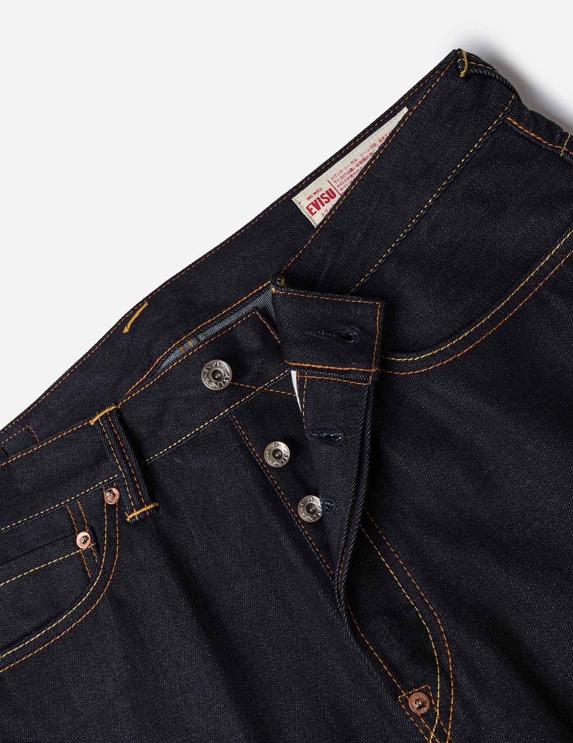 Seagull Print Pockets Regular Fit Jeans #2020