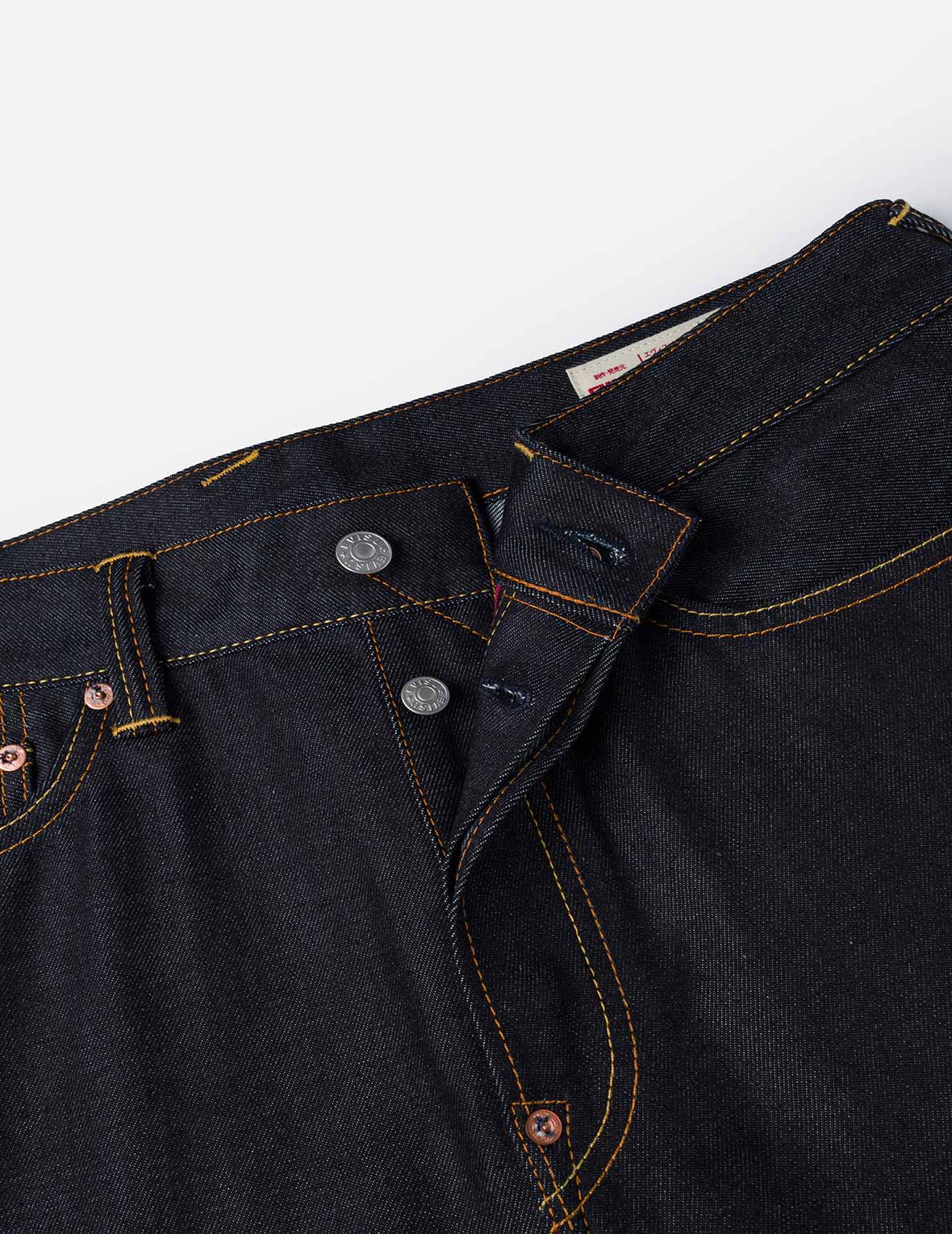 紅色大M印花寬鬆版型牛仔褲 #2038