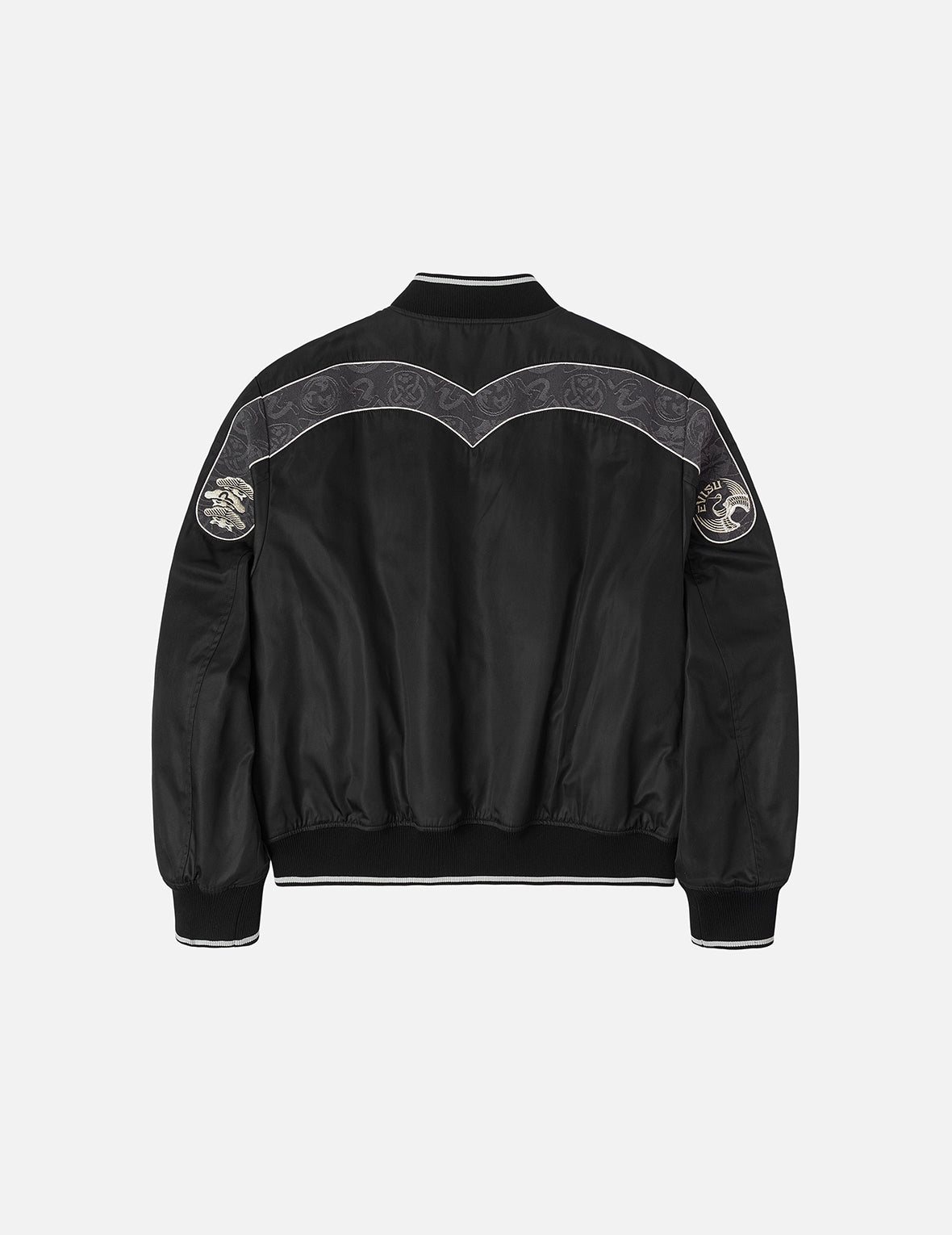 Crane inserted Daicock Relax Fit Bomber Jacket