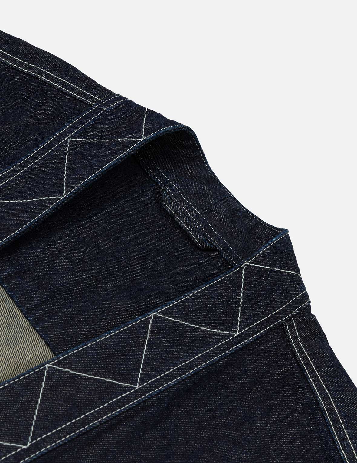 織錦貼布多口袋寬版休閒服外套