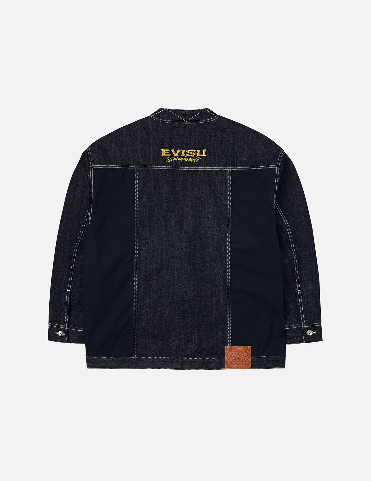 織錦貼布多口袋寬版休閒服外套