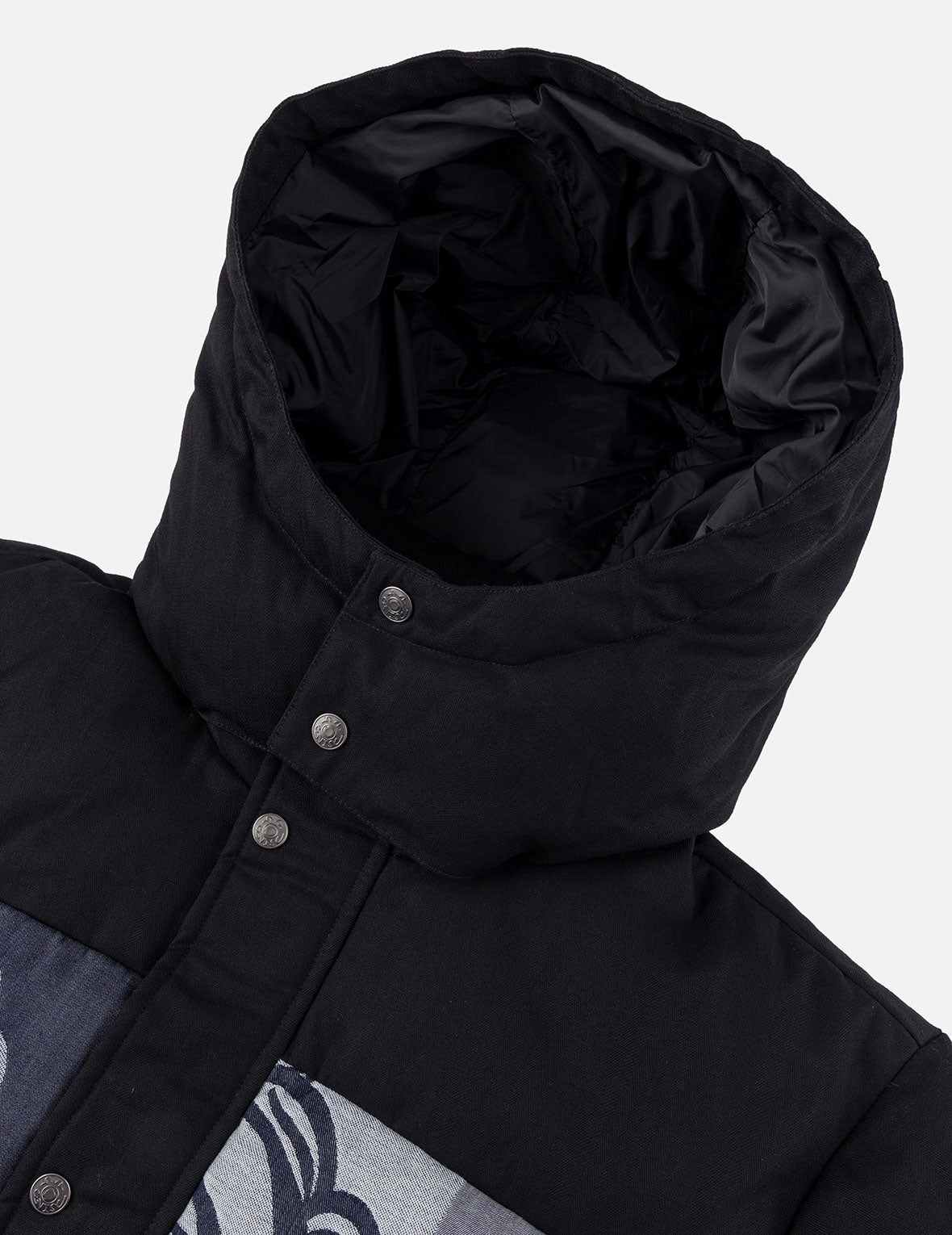 Allover Henohenomohe Godhead Jacquard Regular Fit Down Jacket