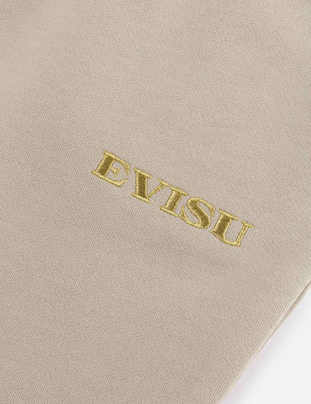 海鷗織錦貼布常規版型運動褲