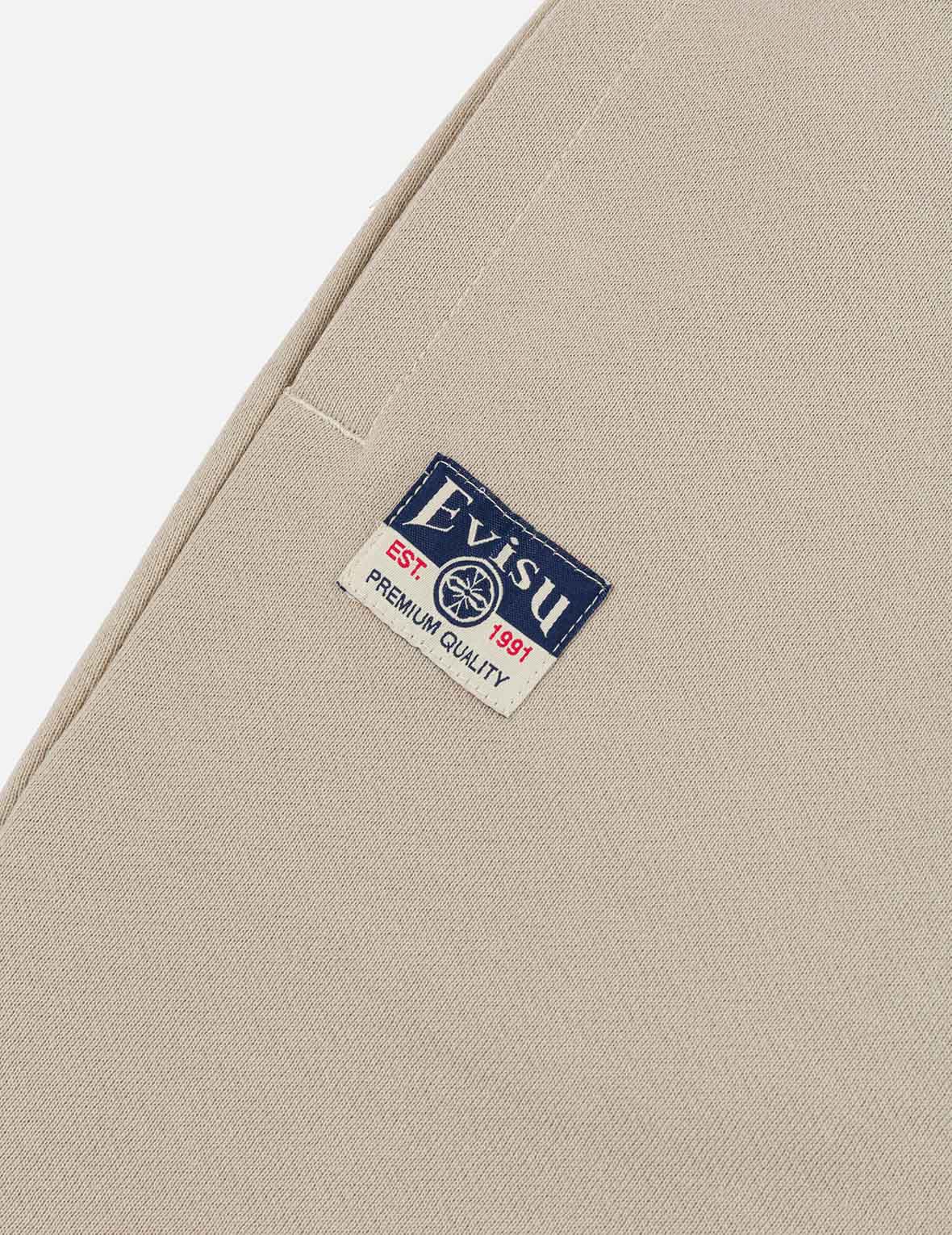 海鷗織錦貼布常規版型運動褲