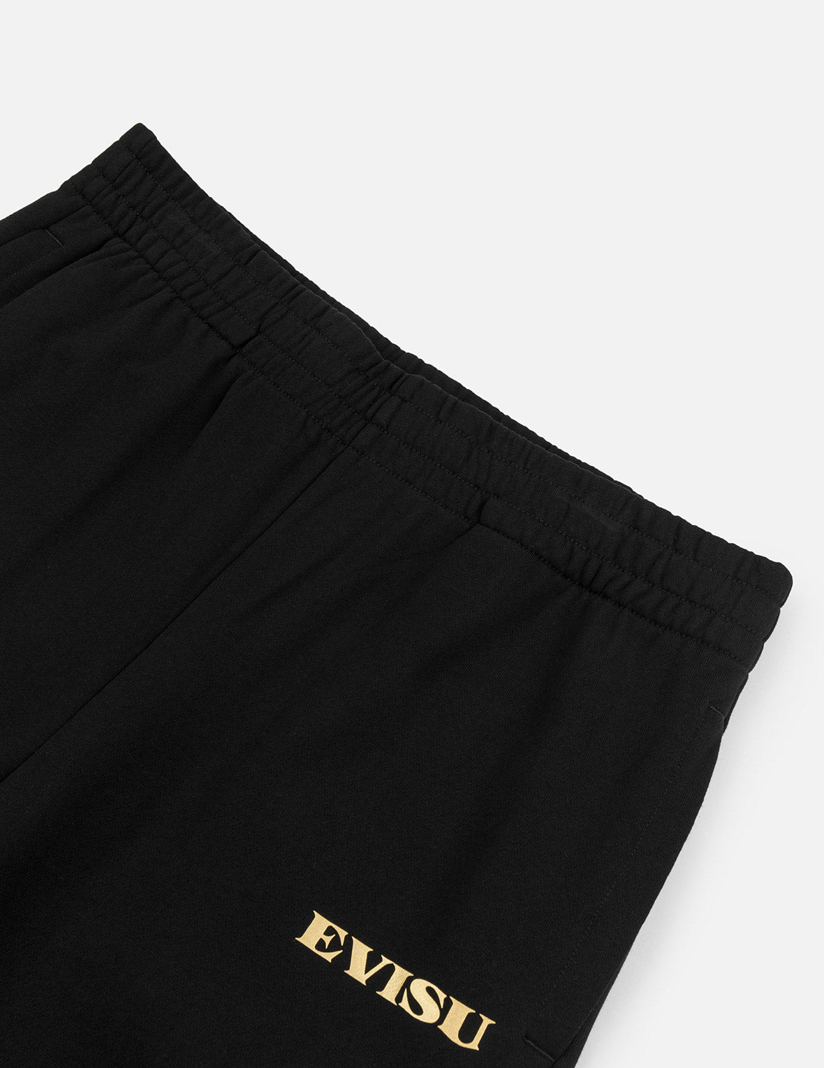 Grateful Crane Print and Multi-pocket Straight Fit Sweatpants