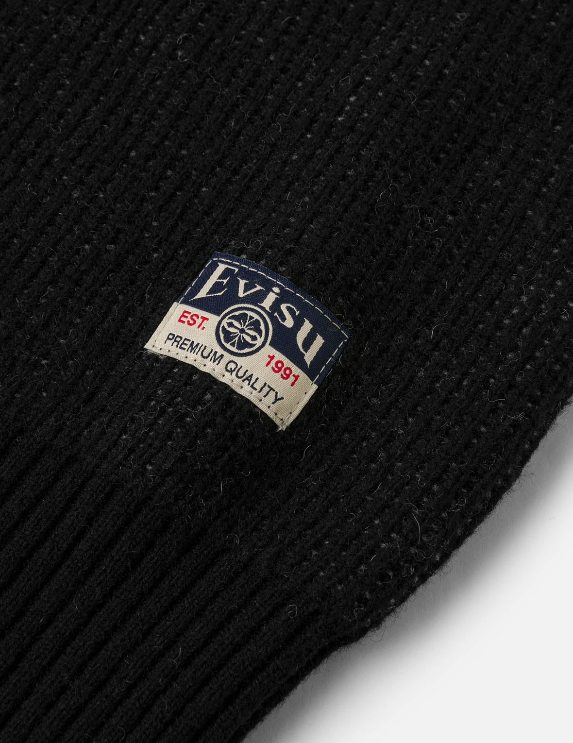 Seagull and Logo Intarsia Relax Fit Knitted Sweater