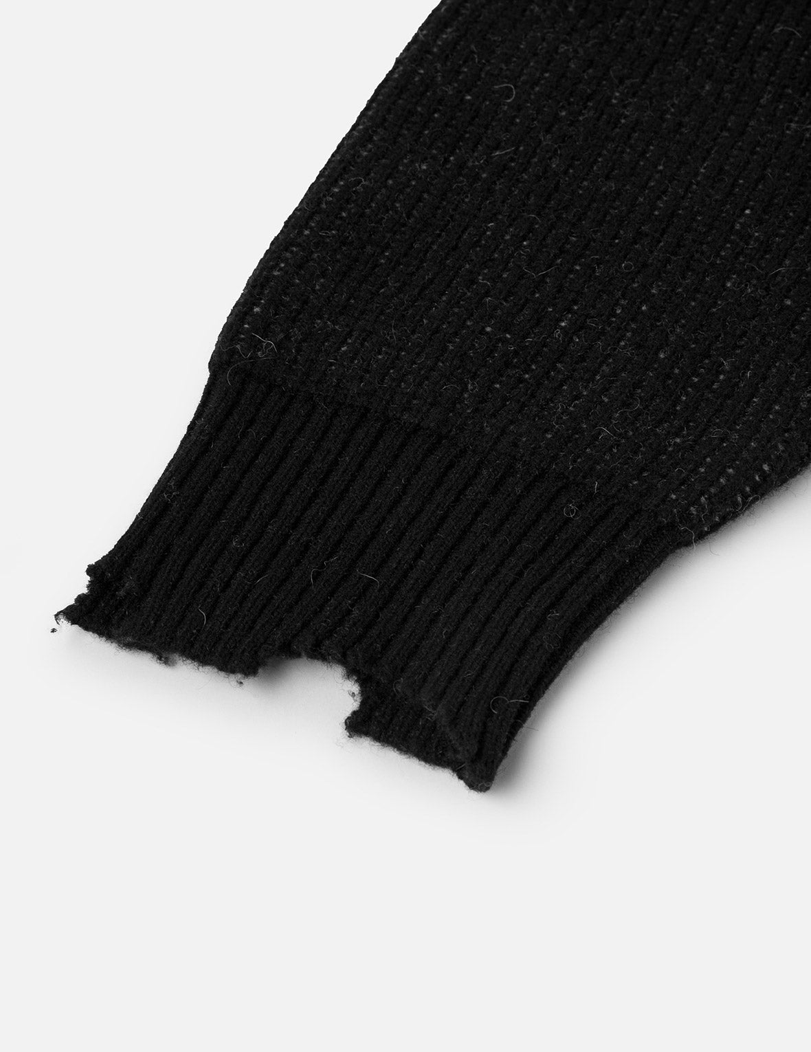 Seagull and Logo Intarsia Relax Fit Knitted Sweater