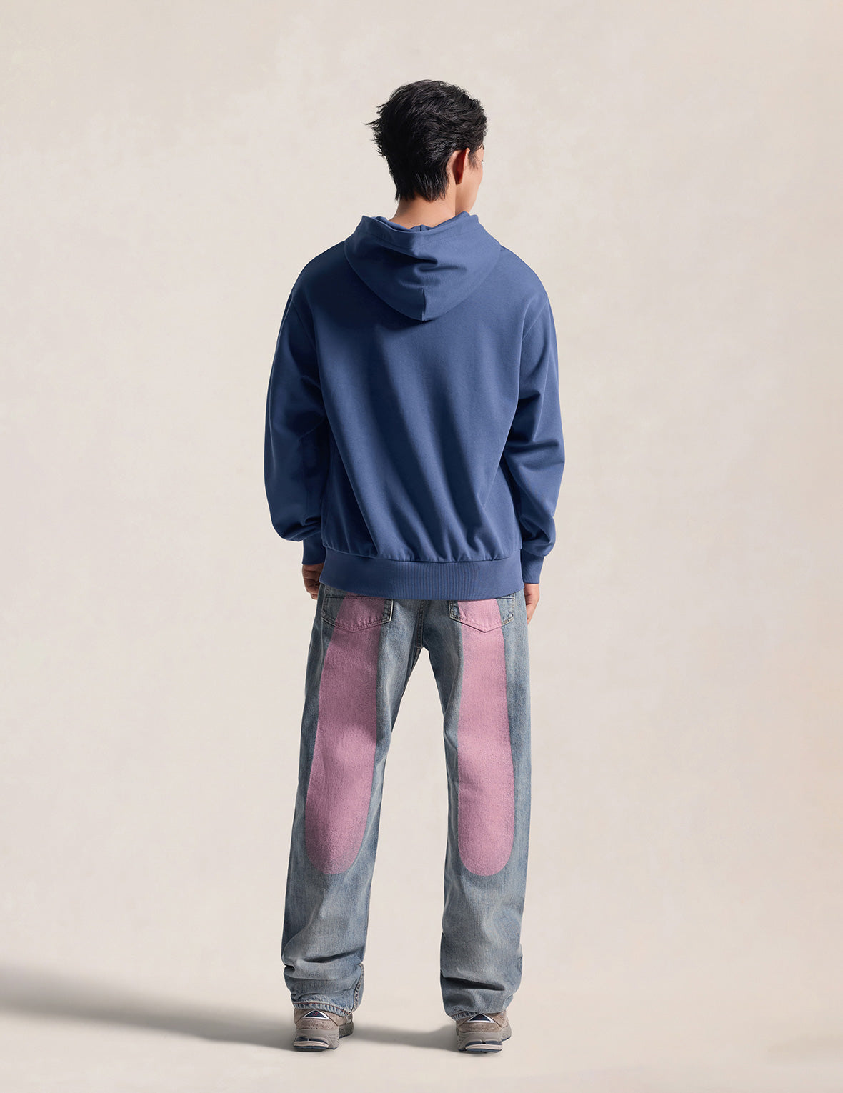 3D-Pattern-Filled Seagull Hoodie