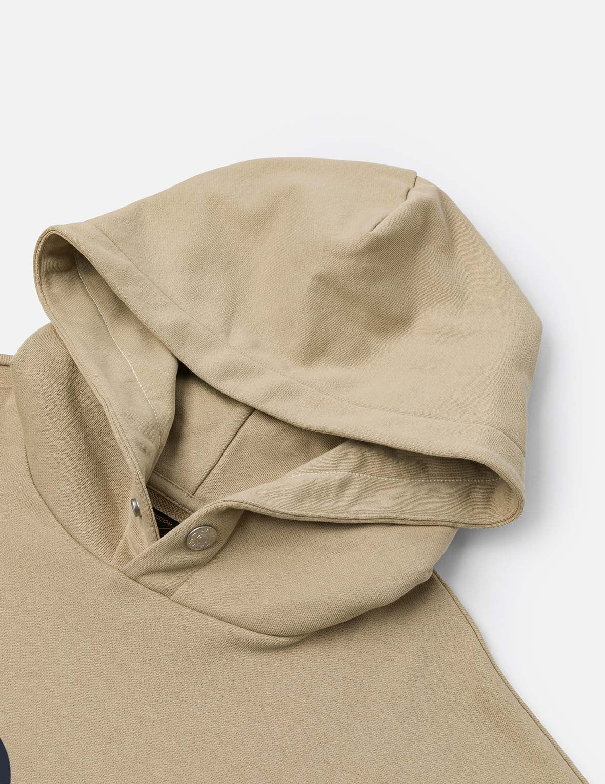 海鷗印花寬版休閒連帽衛衣