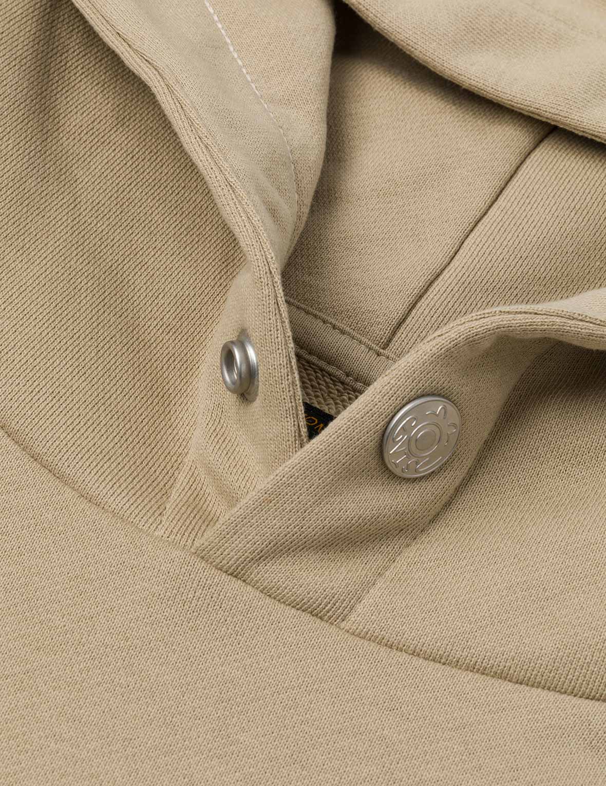 海鷗印花寬版休閒連帽衛衣