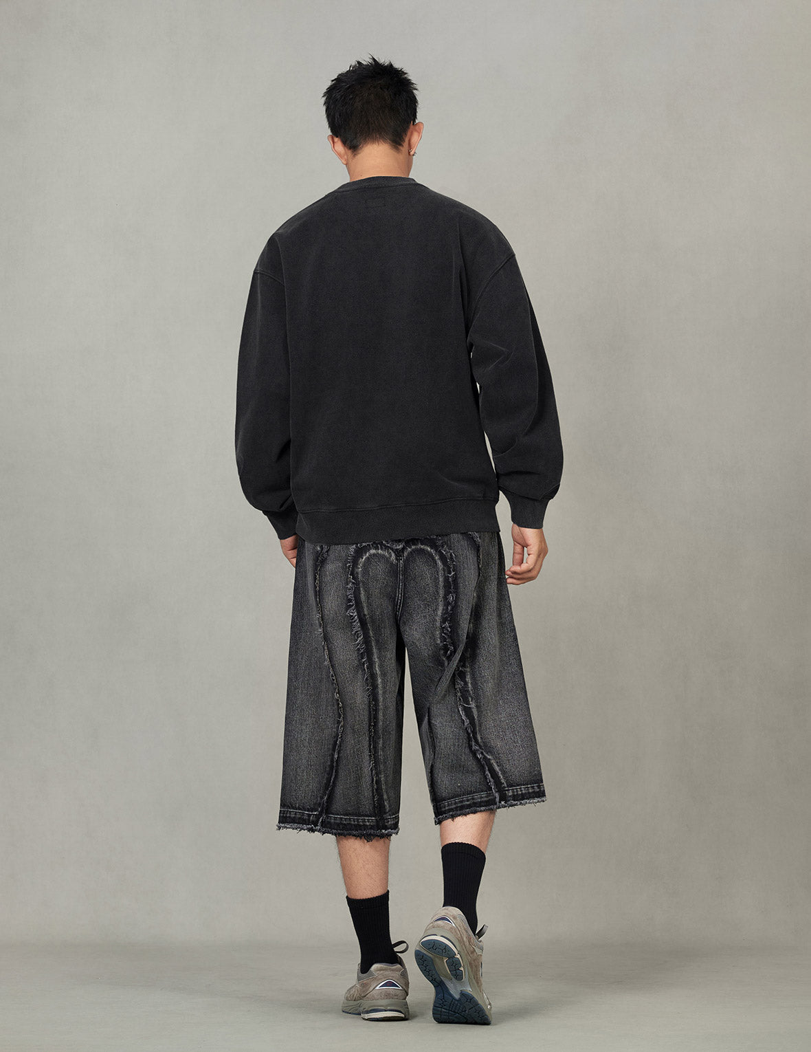 Logo Print Fashion Fit Sweatshirt