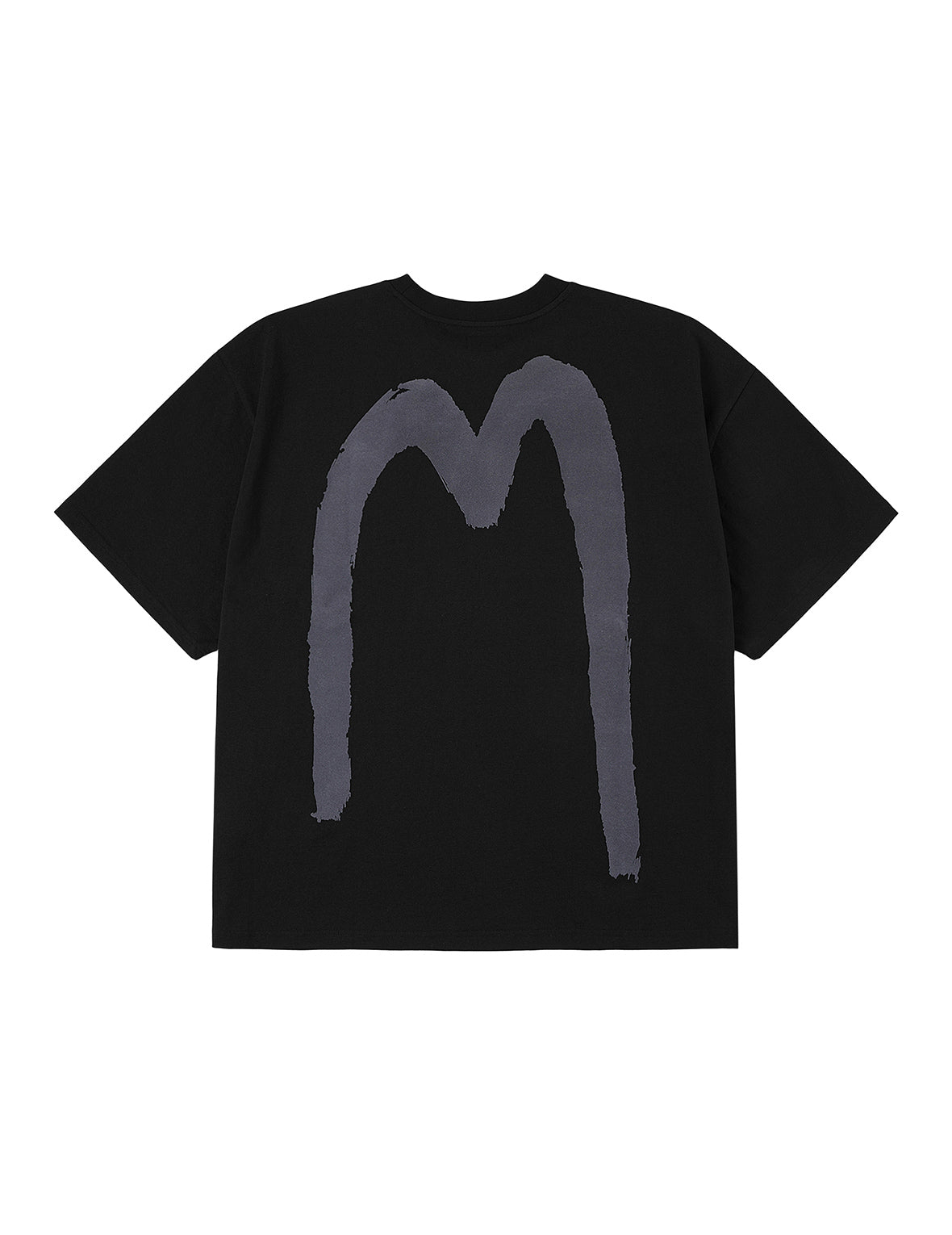 手刷大M印花寬版T恤