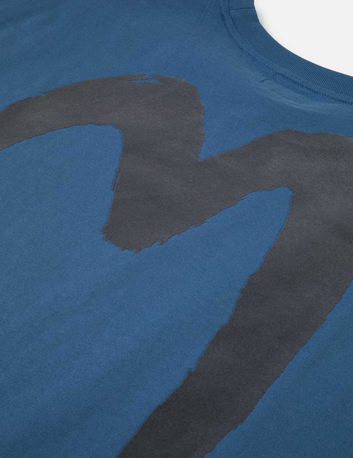 Handbrush Daicock Print Loose Fit T-Shirt