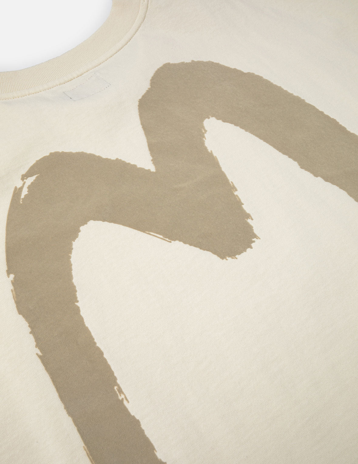 Handbrush Daicock Print Loose Fit T-Shirt