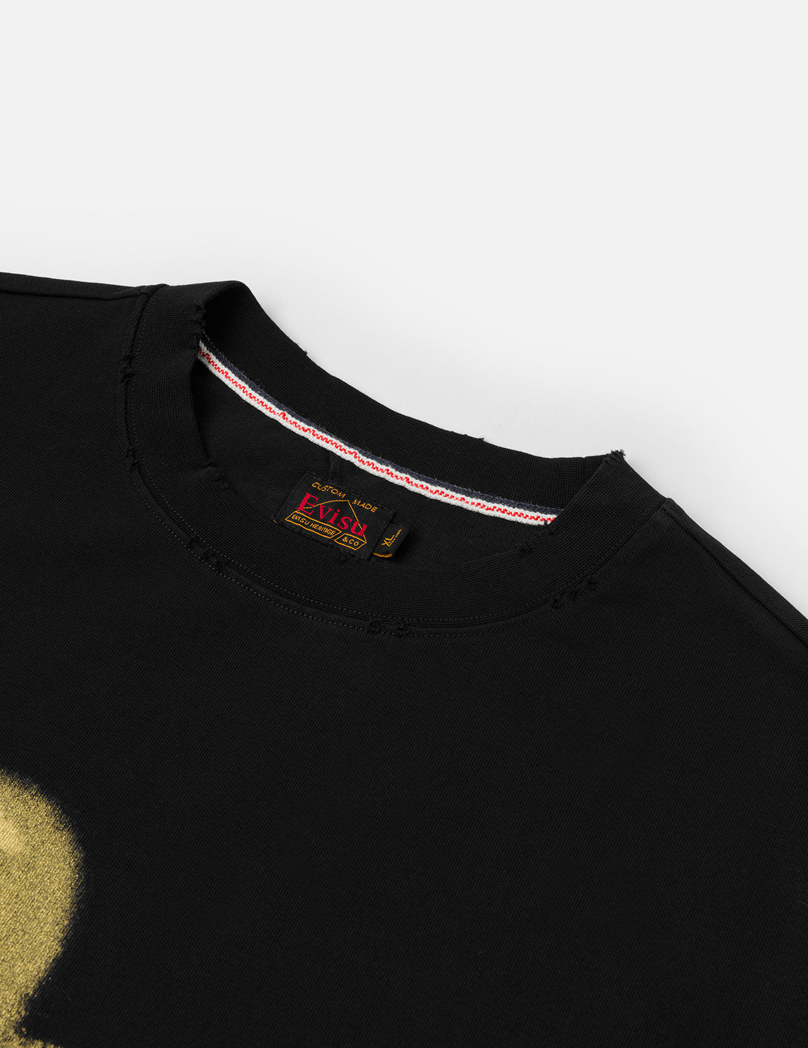 塗鴉風格海鷗與商標印花寬版休閒T恤