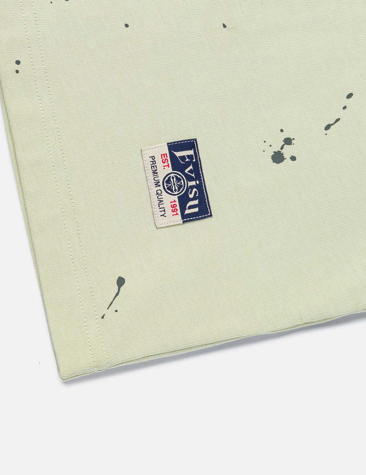 塗鴉風格海鷗與商標印花寬版休閒T恤