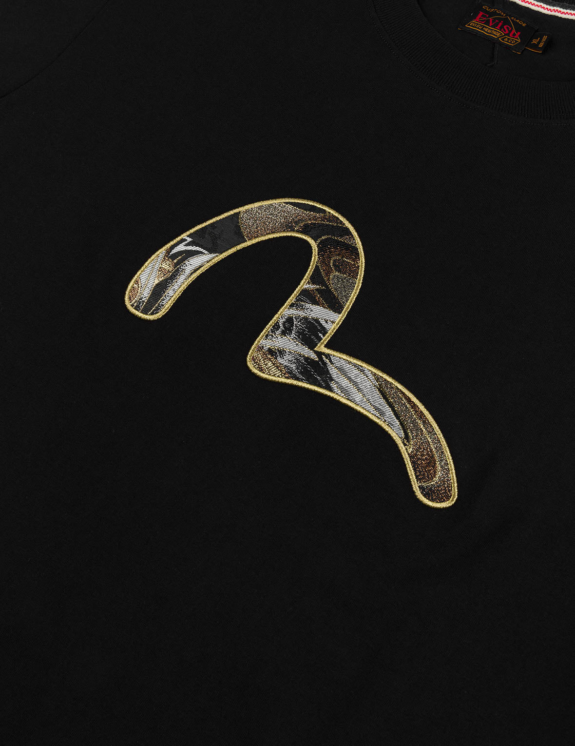 海鷗織錦貼布常規版型T恤