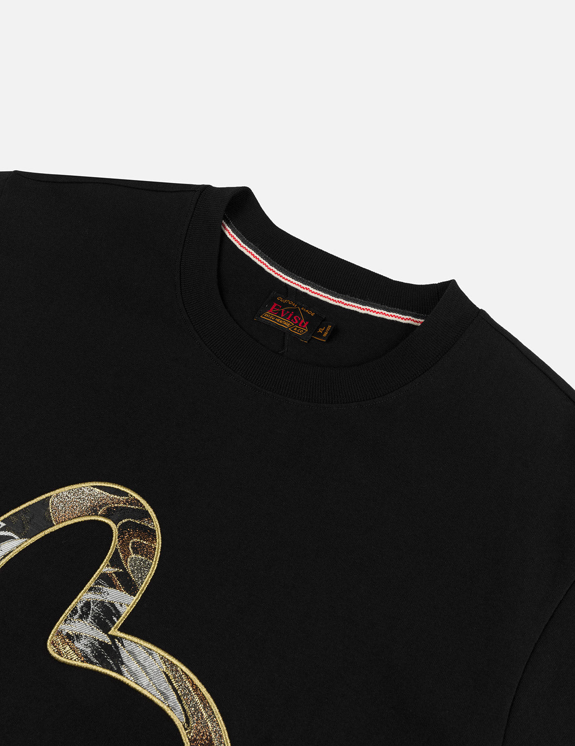 海鷗織錦貼布常規版型T恤