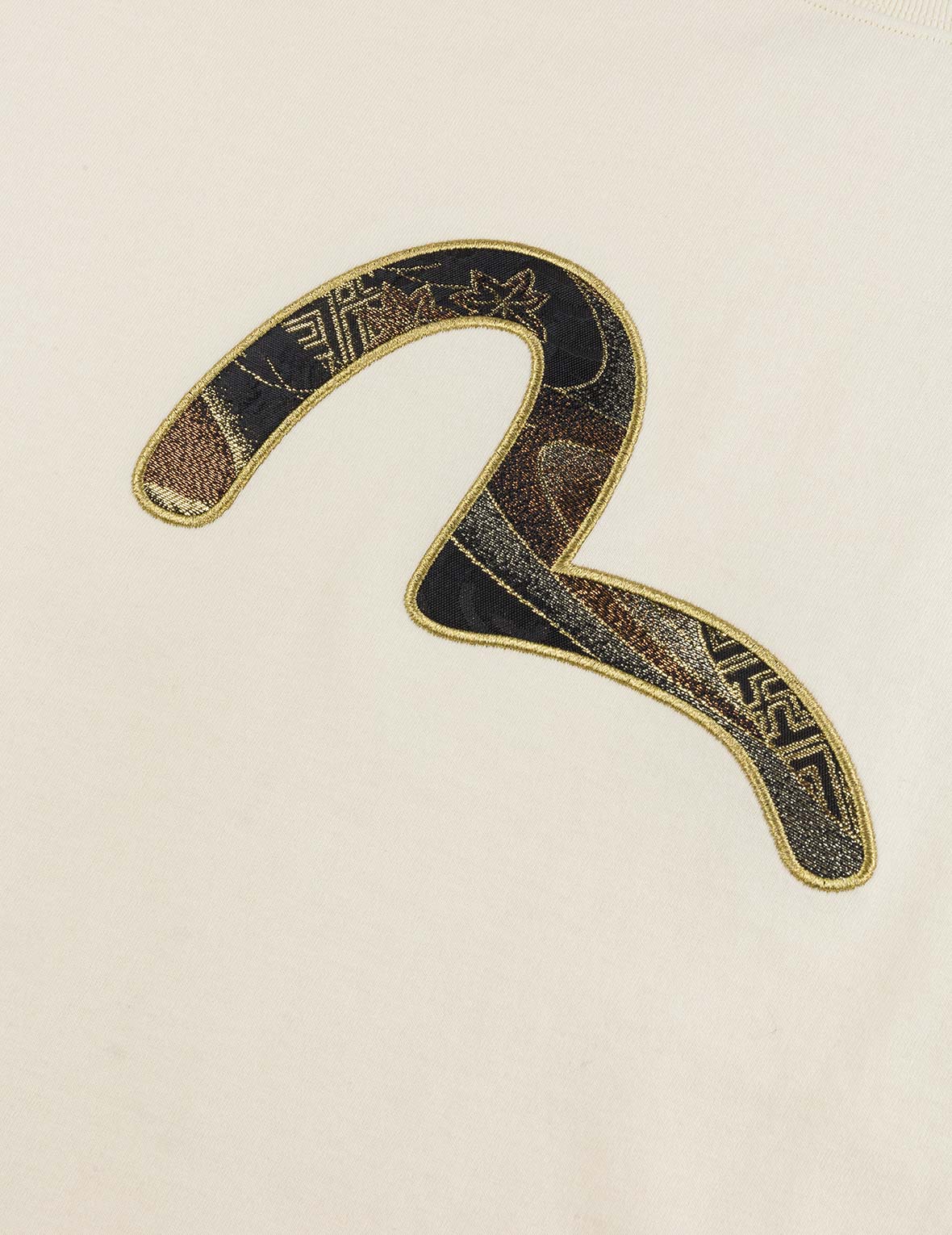 海鷗織錦貼布常規版型T恤