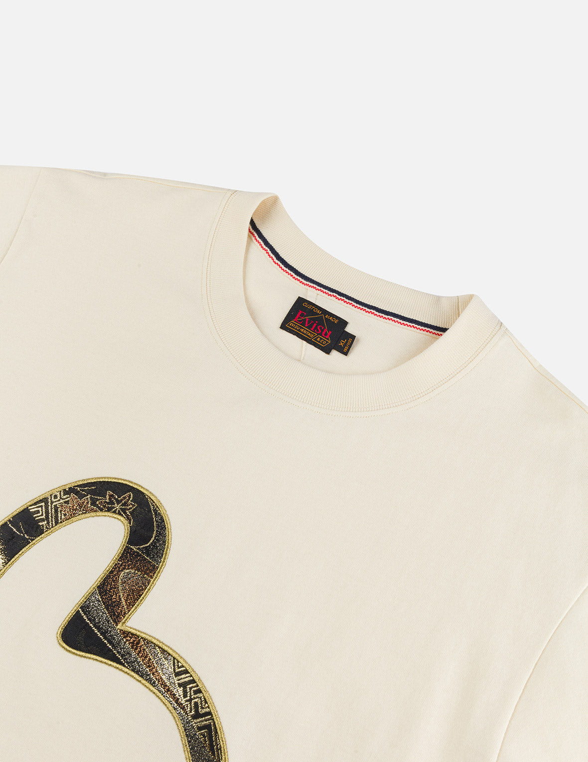 海鷗織錦貼布常規版型T恤