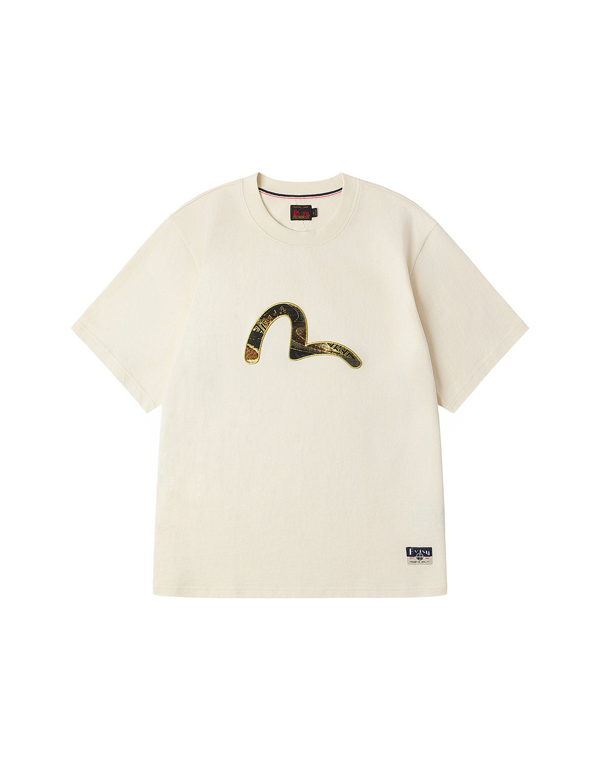 海鷗織錦貼布常規版型T恤