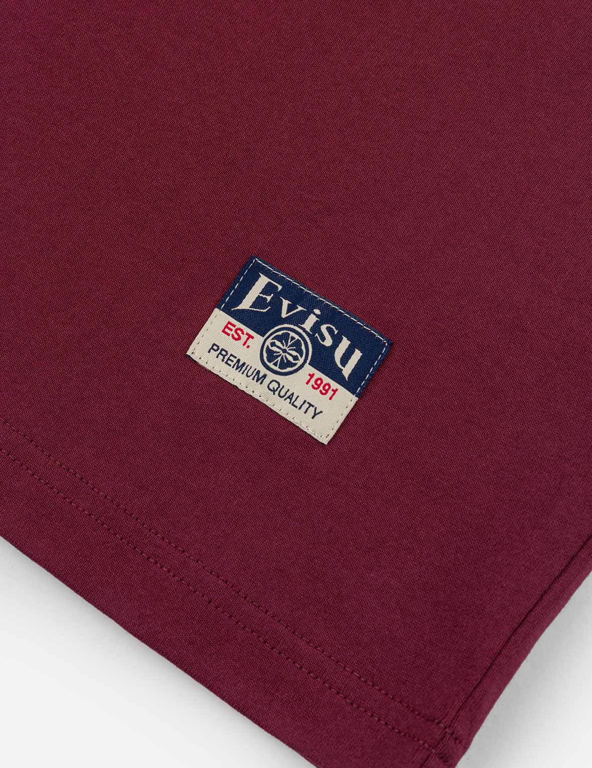 Logo and Crane Soaring Daicock Print Relax Fit T-shirt