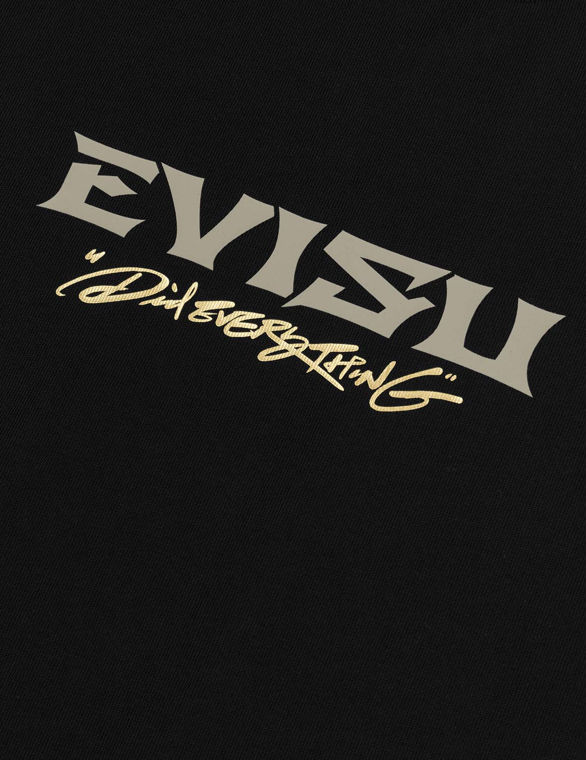 Crane and Logo Print Loose Fit T-shirt